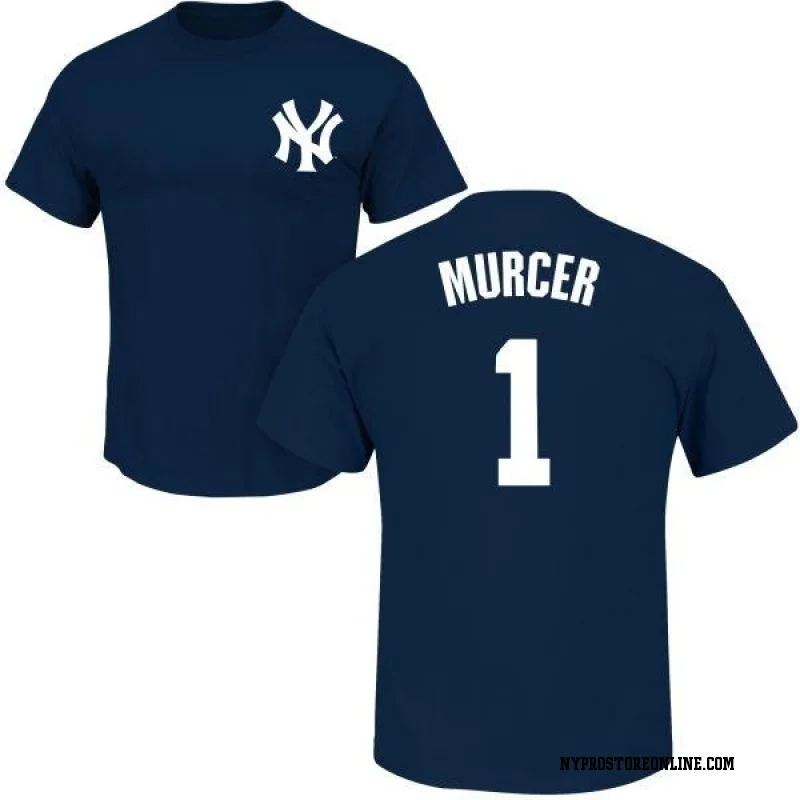 Navy Men's Bobby Murcer New York Yankees Roster Name & Number T-Shirt
