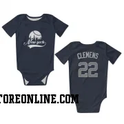 Navy New York Yankees  Roger Clemens  Newborn & Infant Bodysuit